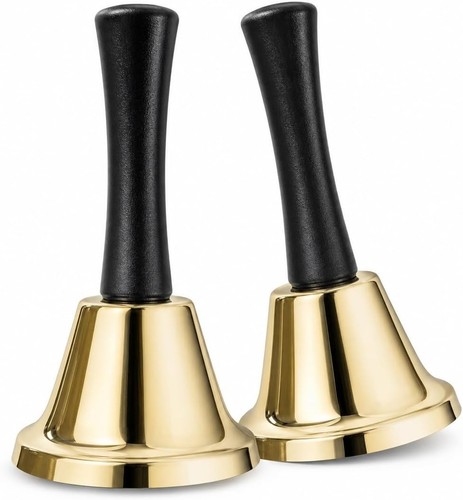 Stainless steel hand bell - steel,