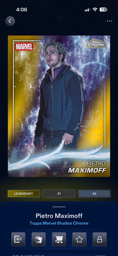 Marvel topps digital pietro - topps,