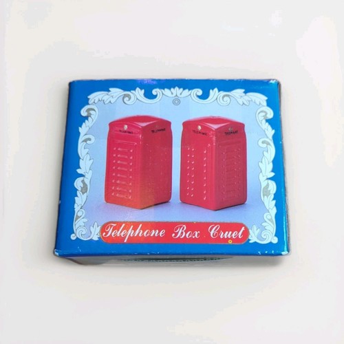 Red phone box - salt, &