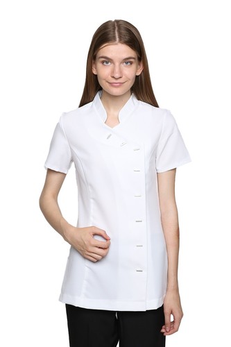 Ladies beauty tunic white - ladies,