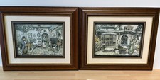 Pair of Vintage 3D Anton Pieck