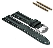 Handmade leather watch strap