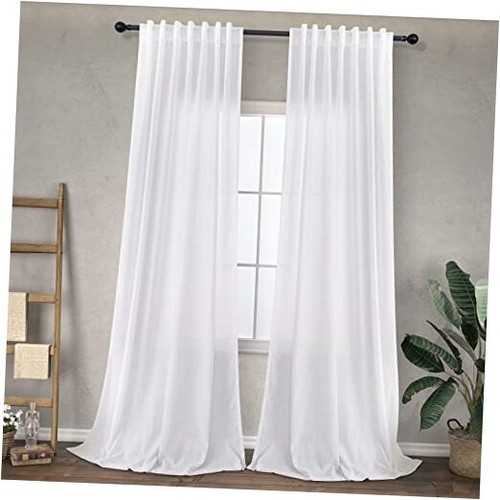Simple linen curtains - simple,