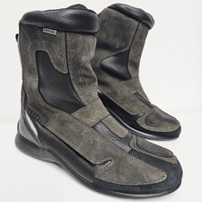 Hein Gericke Freewind Boots GORE-TEX Mens Size UK 11 Grey Black Motorbike Boots 