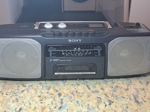 Sony cfs 200l black stereo - cfs-200l,