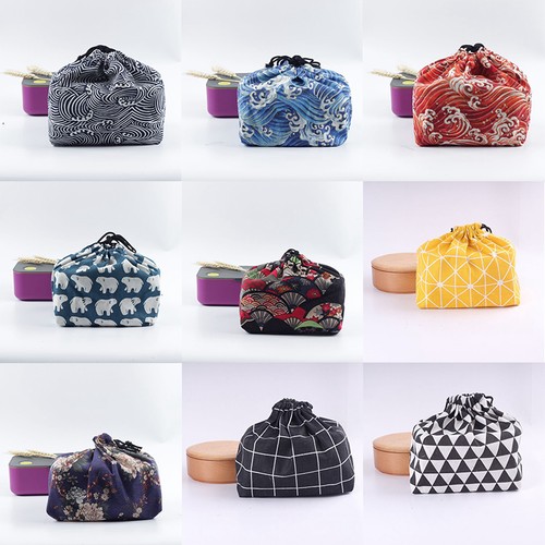 Japanese bag style lunch - style, box