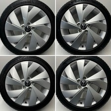 Genuine Volkswagen Golf 17” Belmont Alloy Wheels And Premium Tyres 6mm MK8 MK7