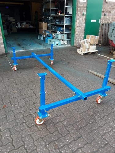 Heavy duty car dolly