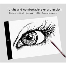 LED Drawing Copy Board Tracing Light Box A3 Ultra-thin Pad Diamond Painting NEW