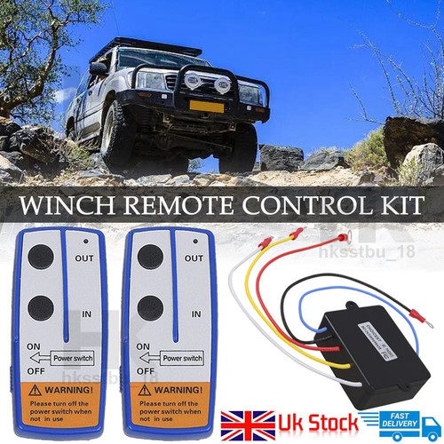 2pcs 12v wireless winch - 2pcs,
