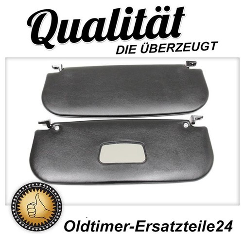Set black sun visors opel - of,
