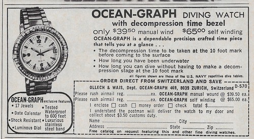 1970 ollech wajs ocean - wajs, ocean-graph