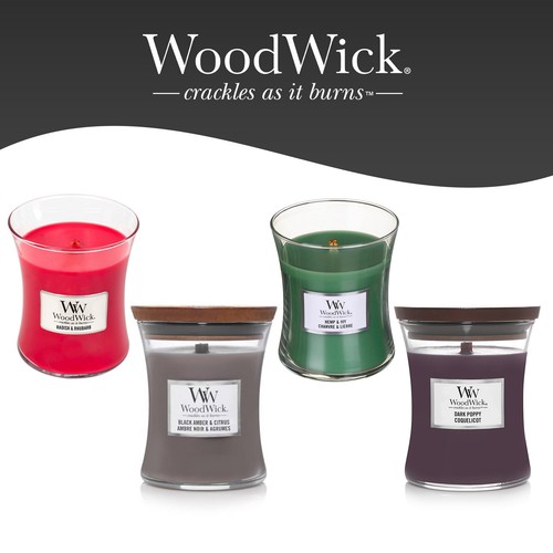 Woodwick medium jar - medium, candles