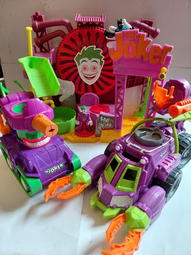 Imaginext joker laff factory - imaginext,
