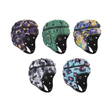 Rugby Helmet Boys Girls Breathable Scrum Cap Comfortable Anti Collision Headgear