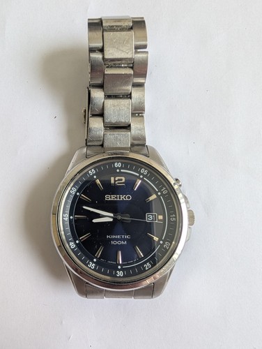 Seiko kinetic 5m62 - kinetic, blue