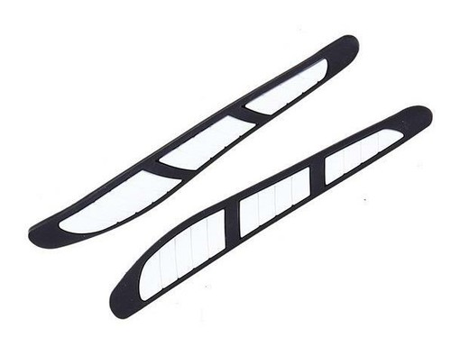 Black rubber door mirror - 2,