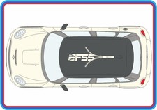 UNION JACK ZIP ROOF DECAL