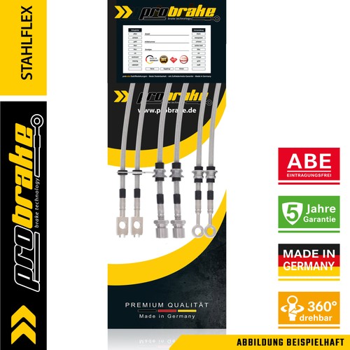 Steel braided brake line - , for