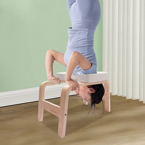 White modern yoga headstand - modern,