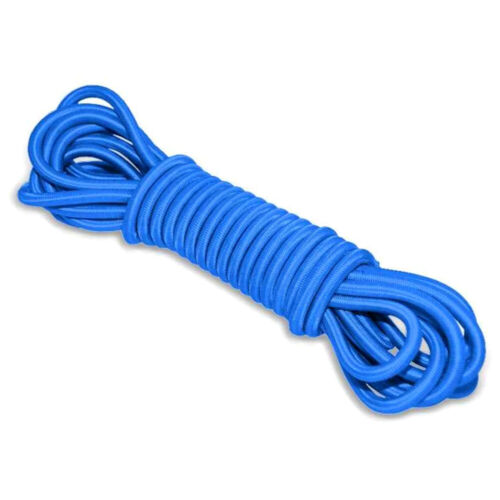 Blue elastic bungee rope shock - rope,