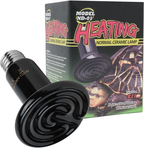 100w ceramic reptile heat bulb - ceramic,