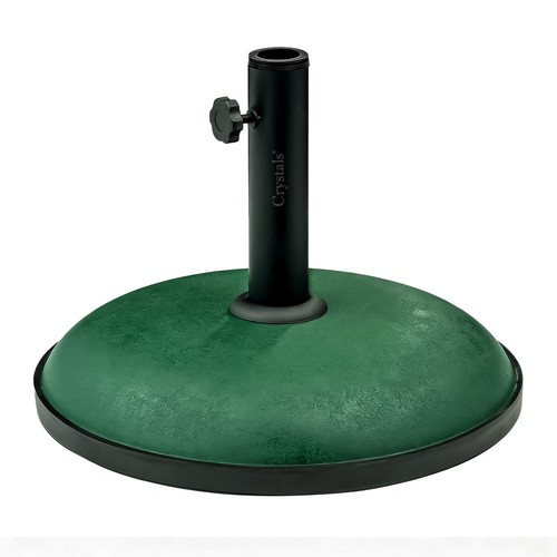 Green concrete round umbrella - concrete,