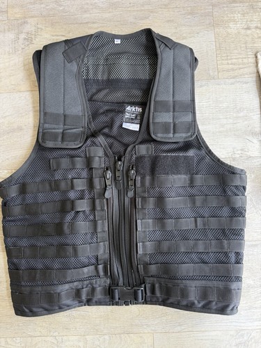 Arktis p9m molle vest black - arktis,