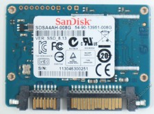 NEW SanDisk SDSA4AH-008G 8GB Half Slim SATA-2 SSD Board Solid State Disk Drive