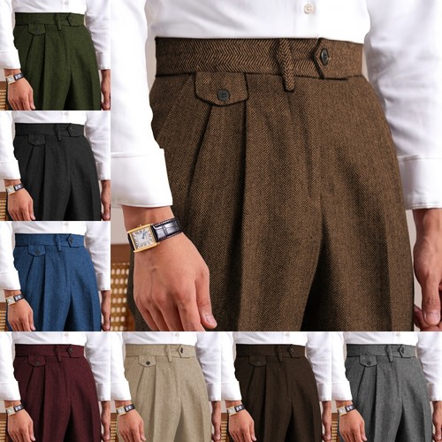 Mens tweed suit pants - mens, slacks
