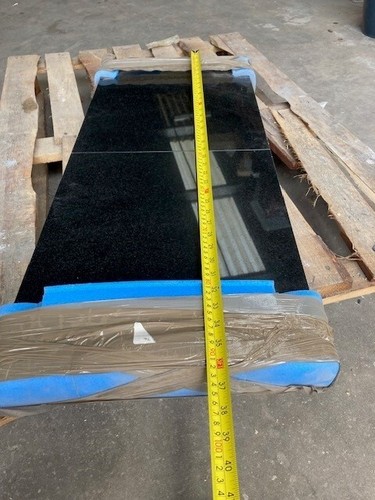Fireplace slabbed granite - fireplace,