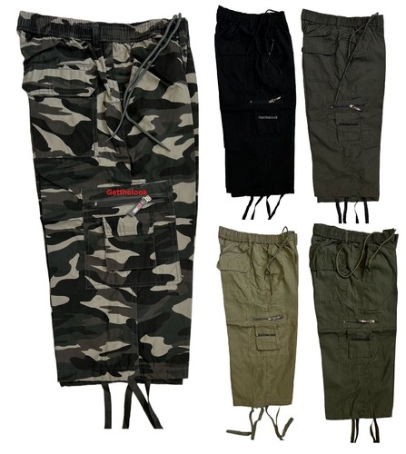 Mens plain combat long - 3/4,