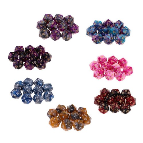 Pack multi sided dices - pack, of
