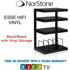 Norstone ESSE Black HiFi Rack