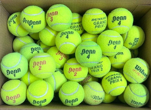 Indoor used tennis balls - 50,