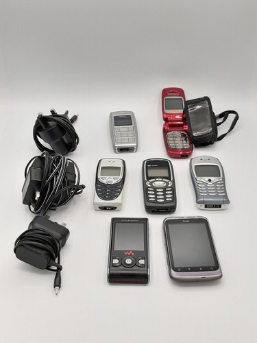 Job lot vintage mobile - job, phones