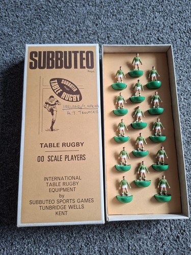 Subbuteo rugby ireland - subbuteo,