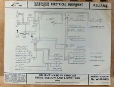Original LUCAS Reliant Regal