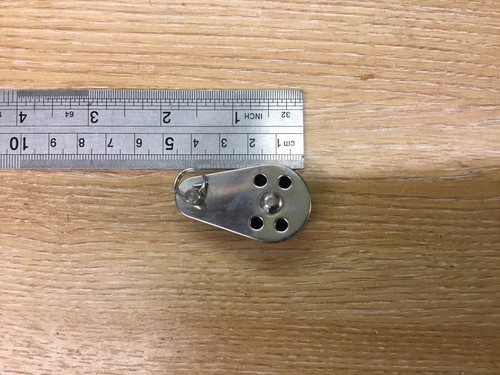 Pulley block 25mm with nylon - pulley,