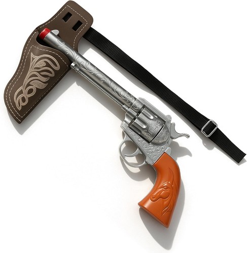 Adult cowboy gun with holster - cowboy,