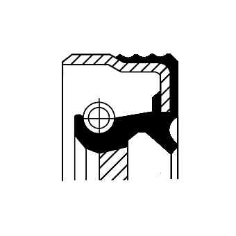 Corteco 01034080b shaft seal - shaft,