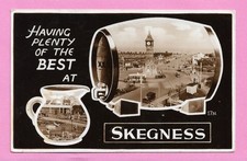 [3953] Lincolnshire Multiview 1956 Postcard Having Plenty Of The Best Skegness
