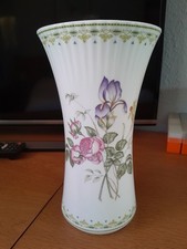 VINTAGE CAMILLA H5185 ROYAL DOULTON 1990 FLORAL FLOWER VASE 23.5cm Tall approx