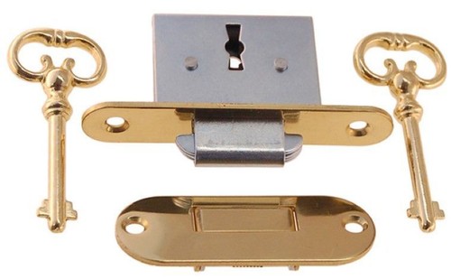 Lacquered brass roll - lacquered, top