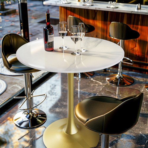Heavy round tulip dining - tulip,