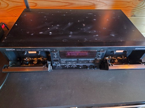 Denon drw 580 double cassette - double,