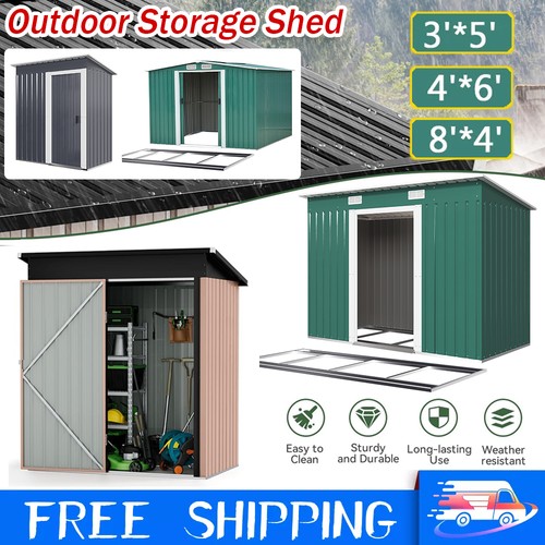 Metal garden shed - metal,