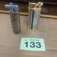 2 Vintage lift arm Gas Lighter
