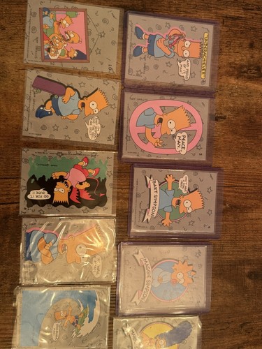 Simpsons trading - simpsons, topps)