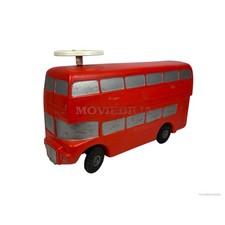 Triang Rare Vintage 1960s/1970s Red Double Decker London Bus Ride On (Pedal) Car